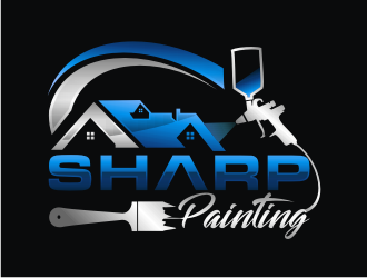 Sharp Painting  logo design by Artomoro