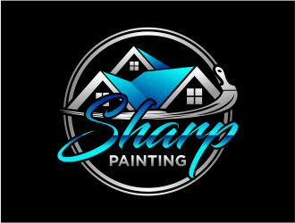 Sharp Painting  logo design by cintoko