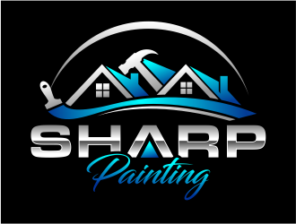 Sharp Painting  logo design by cintoko
