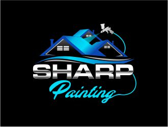 Sharp Painting  logo design by fadlan