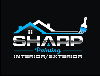 Sharp Painting  logo design by Sheilla