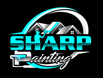 Sharp Painting  logo design by Suvendu
