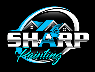 Sharp Painting  logo design by Suvendu