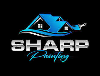 Sharp Painting  logo design by CreativeKiller
