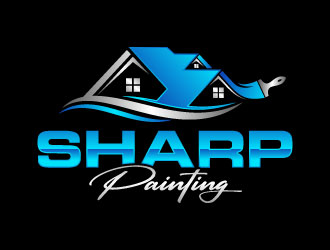 Sharp Painting  logo design by CreativeKiller