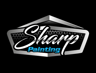 Sharp Painting  logo design by Suvendu
