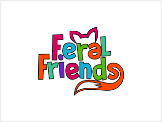 Feral Friends logo design by Shabbir