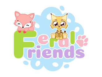 Feral Friends logo design by uttam