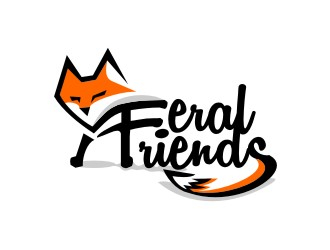 Feral Friends logo design by sengkuni08