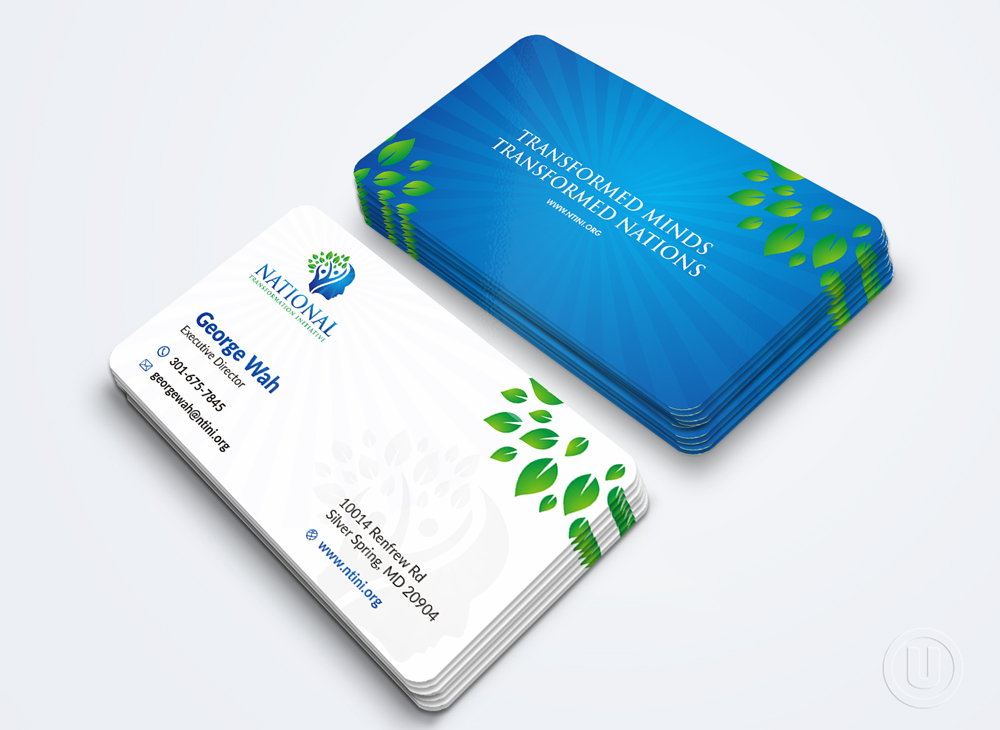 NATIONAL TRANSFORMATION INITIATIVE  logo design by Ulid