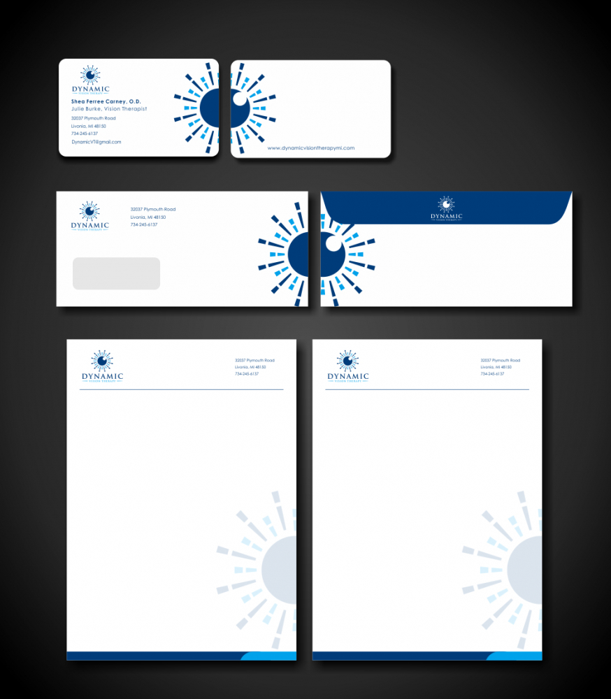 Dynamic Vision Therapy logo design by sangpangeran