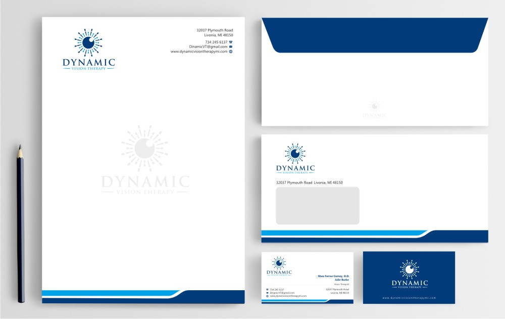 Dynamic Vision Therapy logo design by maspion