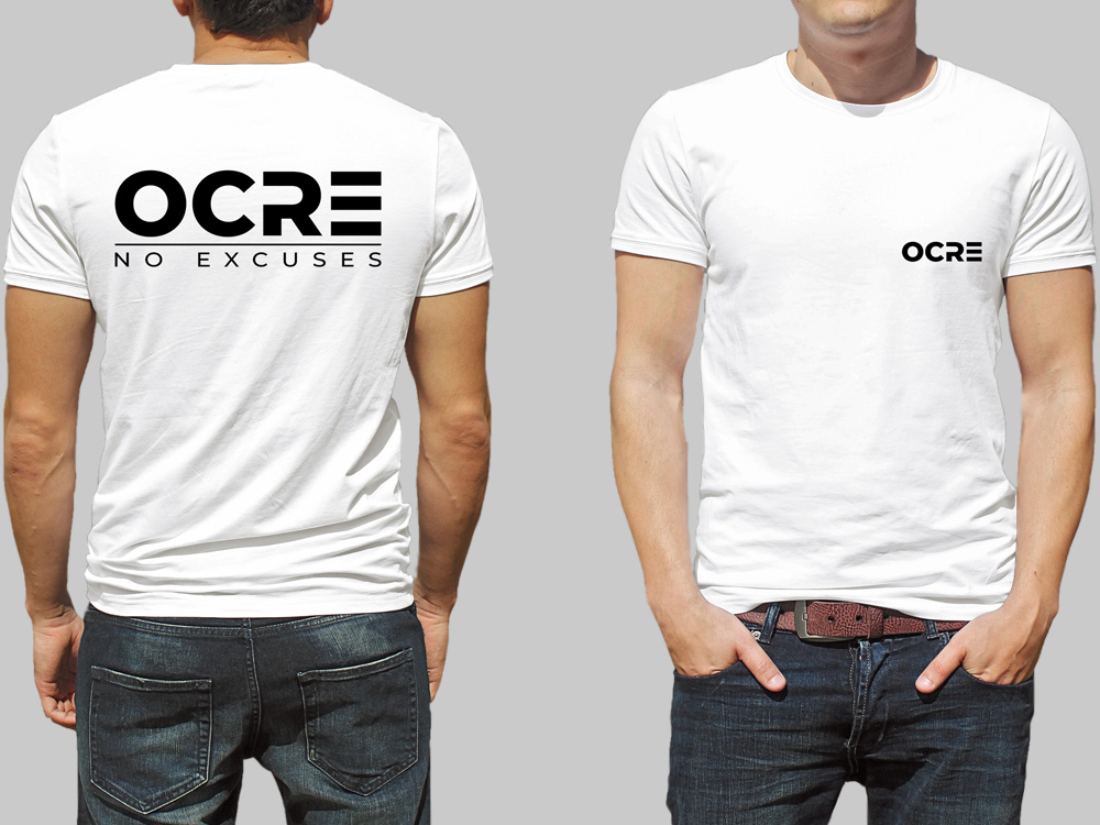 OCRE logo design by Gelotine