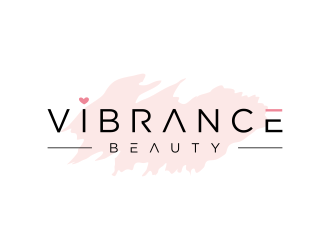 Vibrance Beauty  logo design by haidar