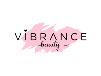 Vibrance Beauty  logo design by haidar