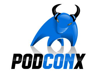 podconx logo design by qqdesigns