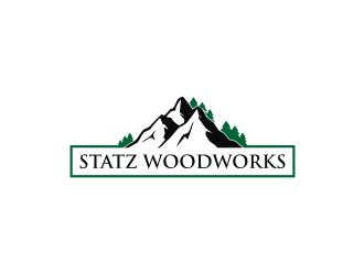 Statz Woodworks logo design by ora_creative