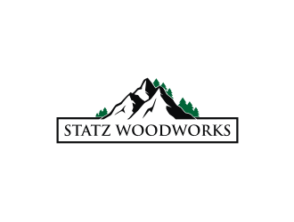 Statz Woodworks logo design by ora_creative
