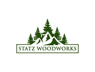Statz Woodworks logo design by CreativeKiller
