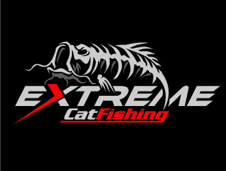 Extreme CatFishing logo design by REDCROW