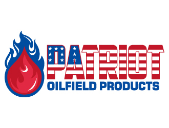 PATRIOT OILFIELD PRODUCTS logo design by LucidSketch