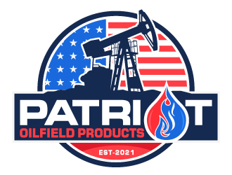 PATRIOT OILFIELD PRODUCTS logo design by LucidSketch