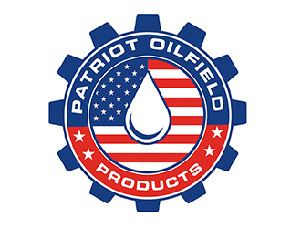 PATRIOT OILFIELD PRODUCTS logo design by PrimalGraphics