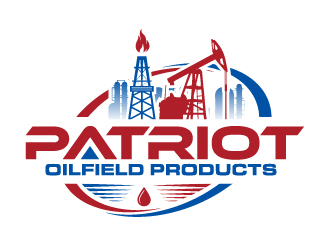 PATRIOT OILFIELD PRODUCTS logo design by ORPiXELSTUDIOS
