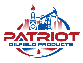 PATRIOT OILFIELD PRODUCTS logo design by ORPiXELSTUDIOS