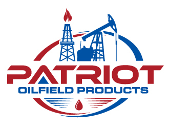 PATRIOT OILFIELD PRODUCTS logo design by ORPiXELSTUDIOS