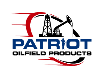 PATRIOT OILFIELD PRODUCTS logo design by Kirito