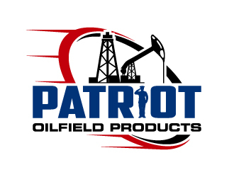 PATRIOT OILFIELD PRODUCTS logo design by Kirito