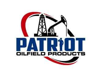 PATRIOT OILFIELD PRODUCTS logo design by Kirito