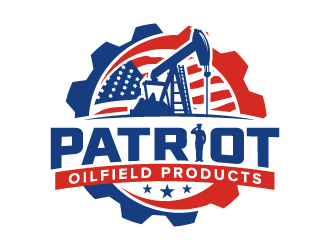 PATRIOT OILFIELD PRODUCTS logo design by jaize