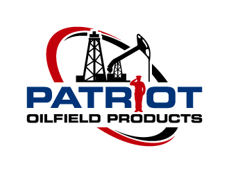 PATRIOT OILFIELD PRODUCTS logo design by Kirito