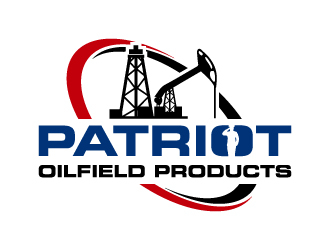 PATRIOT OILFIELD PRODUCTS logo design by Kirito