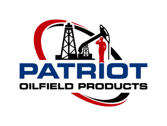 PATRIOT OILFIELD PRODUCTS logo design by Kirito