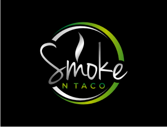Smoke n Taco  logo design by Artomoro
