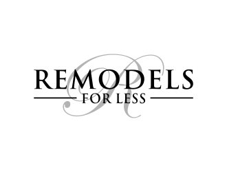 Remodels for Less logo design by aflah