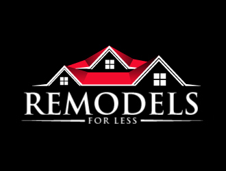 Remodels for Less logo design by ElonStark