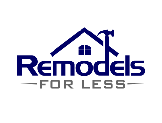 Remodels for Less logo design by M J