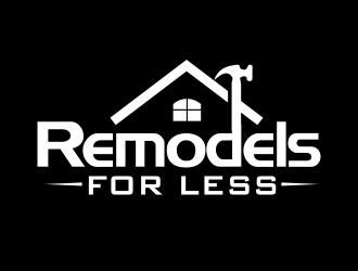 Remodels for Less logo design by M J