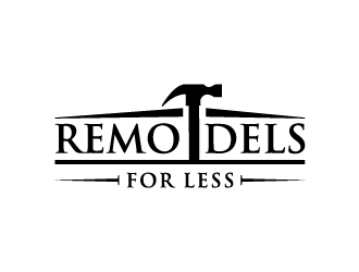 Remodels for Less logo design by jafar