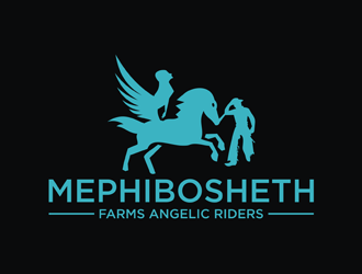 Mephibosheth Farms Angelic Riders logo design by dollarpush
