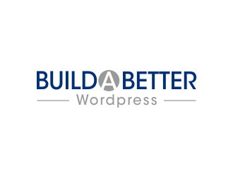 Build a Better Wordpress logo design by MUNAROH