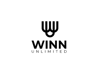 Winn Unlimited logo design by NadeIlakes