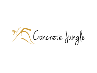 Concrete Jungle logo design by Gwerth