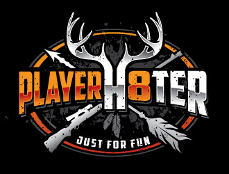 Player H8ter  logo design by REDCROW