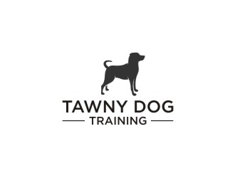 Tawny Dog Training logo design by bombers