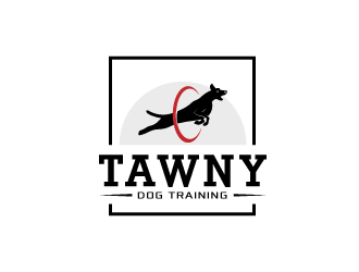 Tawny Dog Training logo design by NadeIlakes